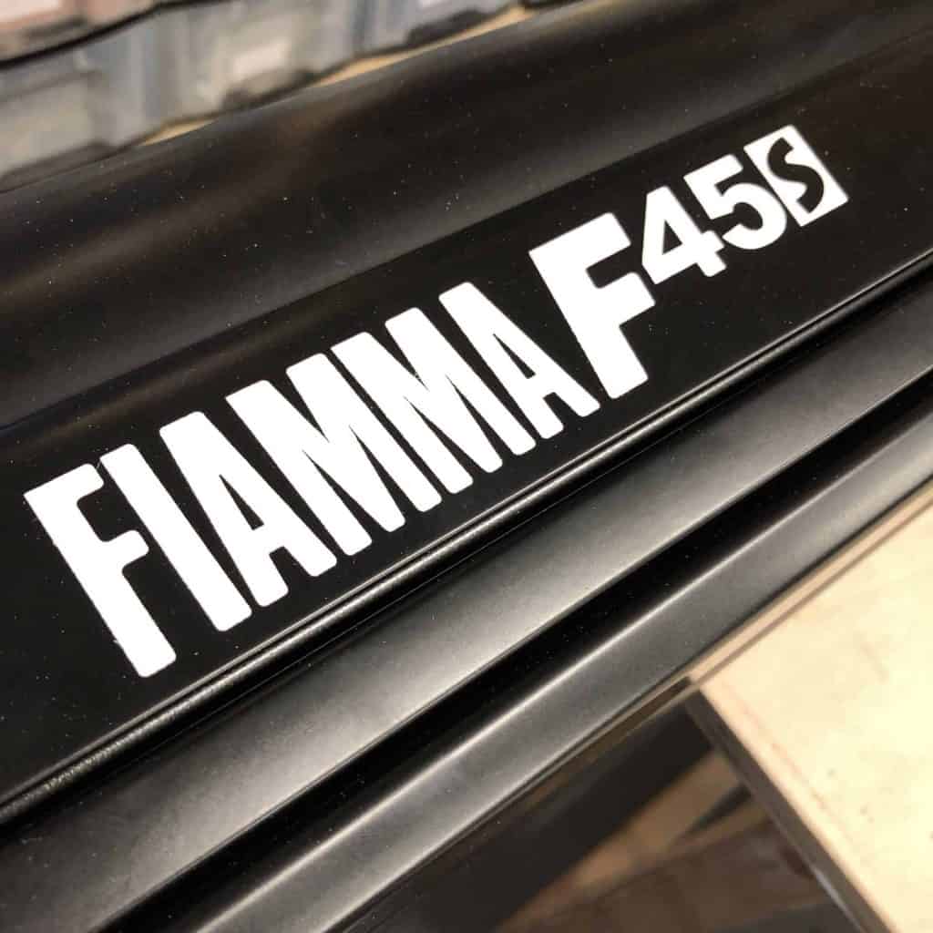 Fiamma F45s wind-out awning